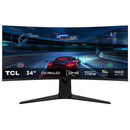 MONITOR GAMING CURVO TCL 34R83Q 34" WQHD 1MS 170HZ VA REGULABLE E