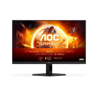 AOC MONITOR IPS 27" 16:9 FHD 1MS 180HZ HDMI DP COLUNAS 27G4XE