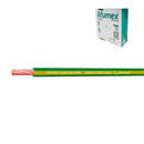 CABO H07Z1-K(AS) 4,0 MM² AMARELO/VERDE EURO/M