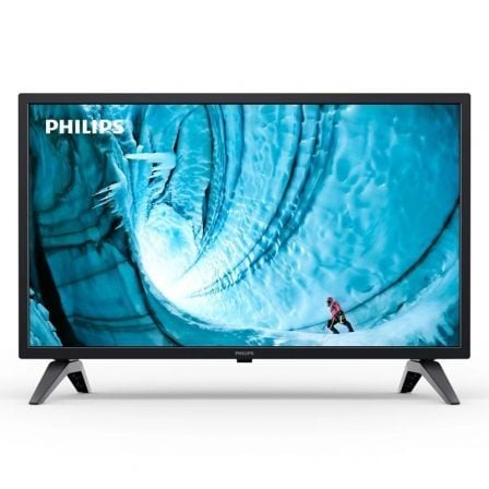 TELEVISOR PHILIPS 24PHS6019 24" FULL HD SMART TV WIFI NEGRA