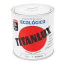 ESMALTE ECOLÓGICO À BASE DE ÁGUA BRILHANTE BRANCO 250ML TITANLUX