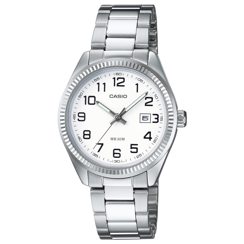 RELOJ ANALÓGICO CASIO COLLECTION WOMEN LTP-1302PD-7BVEG 34MM PLAT