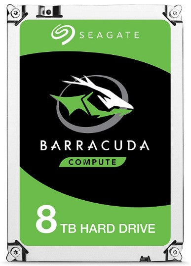 HDD 8TB BARRACUDA 3.5" SATA 6 GBS 7200 RPM 256MB CACHE