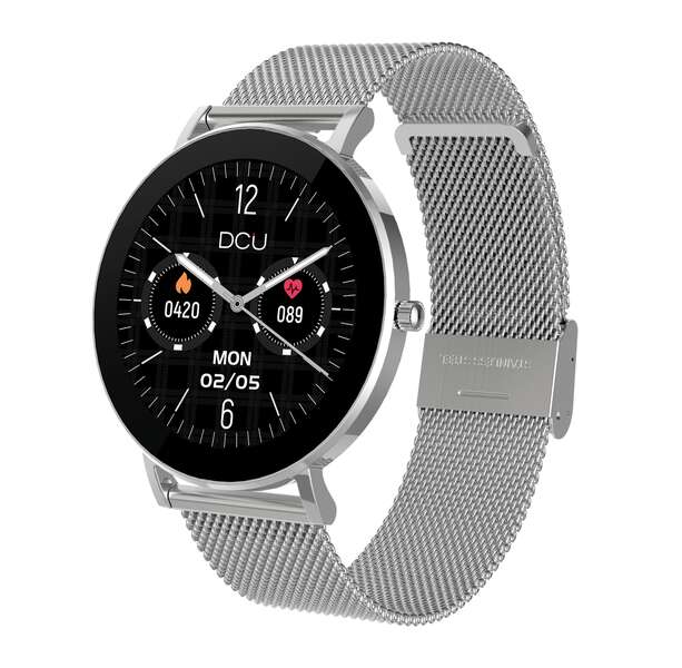 SMARTWATCH DCU BOULEVARD PLATEADO