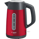Bosch TWK4P434 chaleira elétrica 1,7 l 2400 W Preto, Vermelho