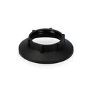 ANILHA PARA CASQUILHO E14 PRETO SOLERA 731