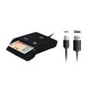 LECTOR DE DNI Y TARJETAS WOXTER PE26-200 NEGRO USB 2.0