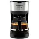 CAFETERA DE GOTEO ORBEGOZO CG 4506 6 TAZAS NEGRA Y PLATA