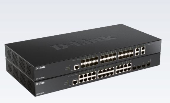 D-LINK SMART MANAGED SWITCH 24 X 10G BASE-T PORTS + 4 X 10G25G SF