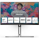 AOC MONITOR IPS QD 27" 16:9 QHD 4MS 75HZ HDMI DP USB RJ45 COLUNAS