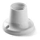 CASQUILHO DE SUPERFÍCIE EMBELHECEDOR RETO E27 BRANCO