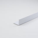 PERFIL DIY EM FORMA DE L, PVC BRANCO ACETINADO 1000 X 20 X 10 MM