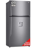 FRIGORÍFICO COM CONGELADOR E DISPENSADOR DE ÁGUA LG GTF916PZPED 1