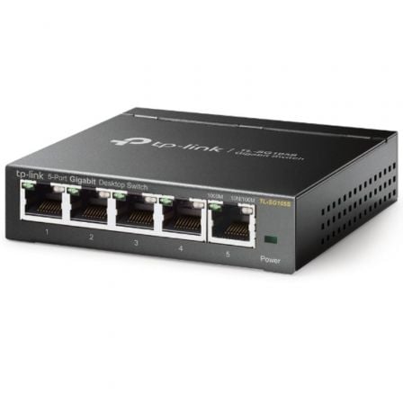 TP-Link TL-SG105S Não-gerido L2 Gigabit Ethernet (10/100/1000) Pr