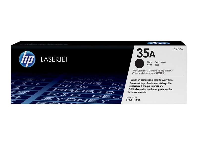 TONER ORIGINAL HP CB435A P1005/1006 PRETO