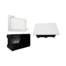 CAIXA DERIVAÇAO RECTANGULAR 200X130X60MM GARRA METALICA SOLERA (R
