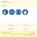 DISCO LAMELAS ZIRCONIO 115MM GRÃO 40 DFZ1040 MOTA