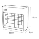 MATA INSETOS ELÉTRICO PROFISSIONAL 2X8W 50M² 33X9X26CM COR CROMAD