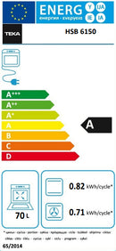 FORNO DE ENCASTRE TEKA HSB6150FBK PRETO