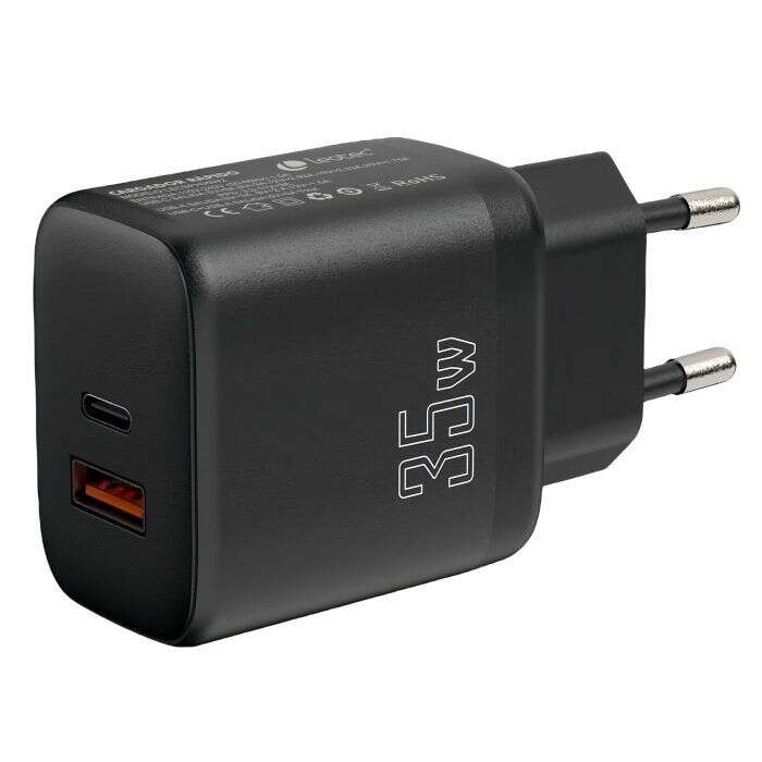 CARGADOR DE PARED LEOTEC LECSPH35W2 1XUSB TIPO-C 1XUSB 35W