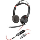 POLY Headset Estéreo Blackwire 5220 com USB-C + Conector de 3,5 m