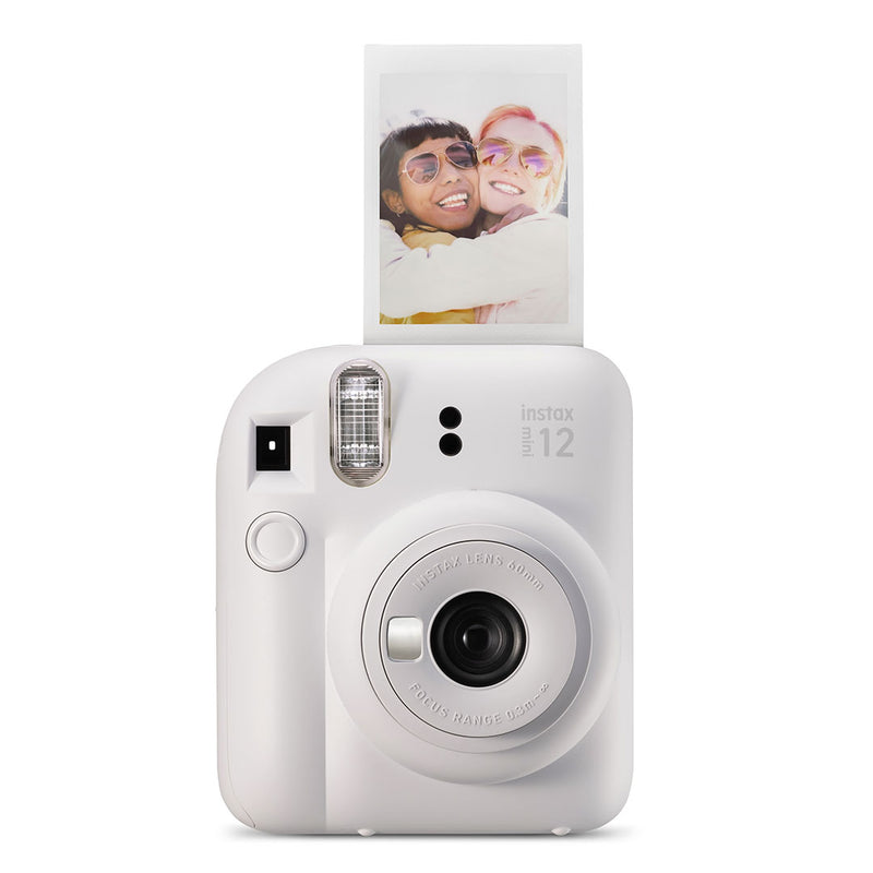 MÁQUINA FOTOGRÁFICA FUJIFILM INSTAX MINI 12 ARGILA BRANCA