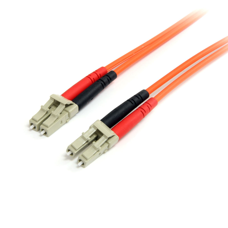 StarTech.com FIBLCLC3 cabo de fibra ótica 3 m LC OM1 Laranja