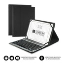 FUNDA CON TECLADO SUBBLIM KEYTAB PRO BLUETOOTH PARA TABLETS DE 10