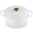 LE CREUSET - COCOTTE REDONDA SIGNATURE 24CM BRANCO 21177260101441