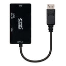 Nanocable 10.16.3301-BK adaptador de cabo de vídeo 0,15 m Preto