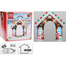 CASINHA DE DOCES INSUFLÁVEL COM LED, IP44, 220V, 290X70X270CM. BA