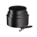 TEFAL 3CAÇAROLAS INGENIO EXPERTISE INDUÇAO 16/18/20CM + PEGA