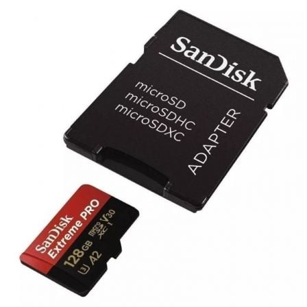 CARTÃO DE MEMORIA SANDISK EXTREME PRO 128GB MICROSD XC UHS-I CON