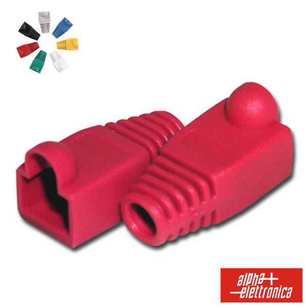 CAPA PROTECTORA P CONECTOR RJ45 VERMELHO