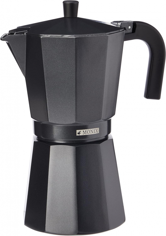 CAFETEIRA ITALIANA MONIX NOIR M640012 12 CHAVENAS PRETA