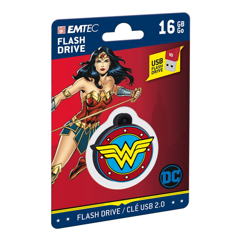 PEN DRIVE EMTEC COLECTOR DC WONDERWOMEN 16GB USB 2.0