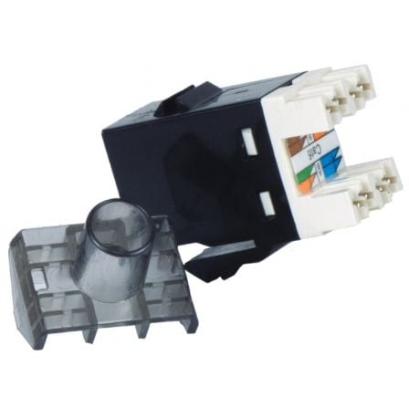 CONECTOR RJ45 PHASAK SD 3018 CAT.6 UTP NEGRO