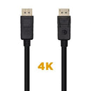 AISENS A124-0455 cabo DisplayPort 1 m Preto
