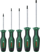BOSCH - CONJ. 5 CHAVES DE FENDAS TORX 1600A02BX6