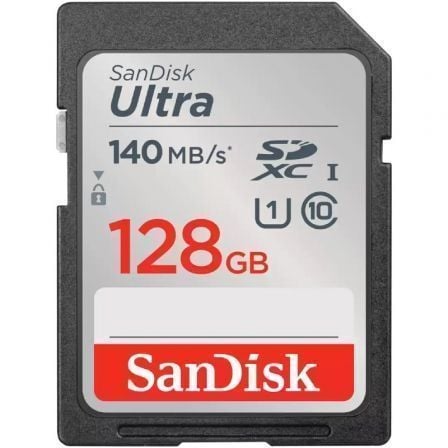 CARTÃO DE MEMORIA SANDISK ULTRA 128GB SD HC UHS-I - SDXC CLASE 10