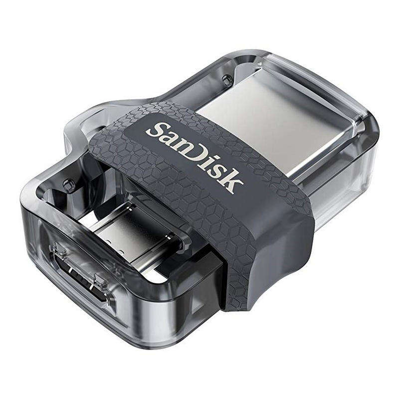 SANDISK ULTRA DUAL DRIVE M3.0 32GB GREY & SILVER