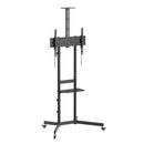 NAPOFIX SUPORTE CHÃO MOVEL HORIZONTAL 32">75" PRETO VWA1105BN
