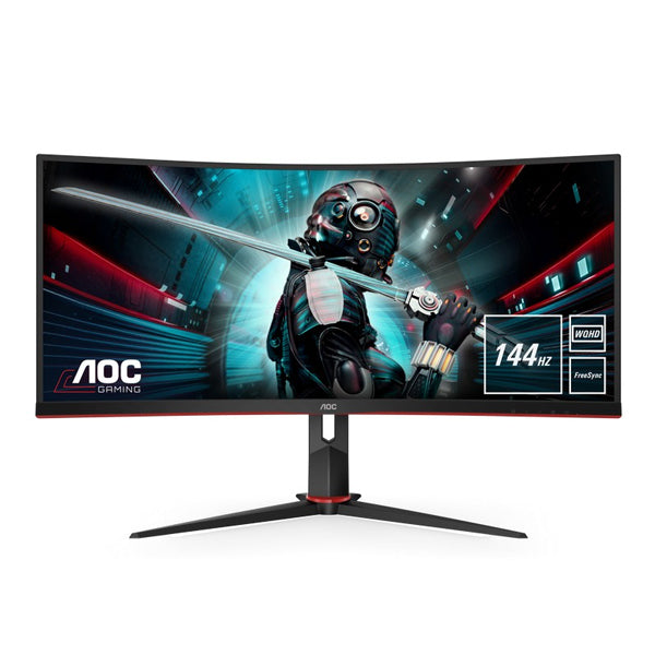 AOC G2 CU34G2X/BK monitor de ecrã 86,4 cm (34") 3440 x 1440 pixel