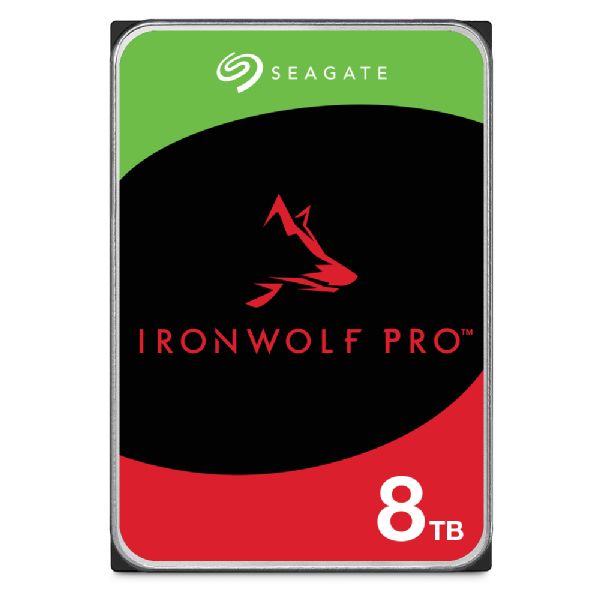 DISCO RIGIDO 3.5 8TB SEAGATE IRONWOLF PRO 256MB SATA 6GBS 72RP