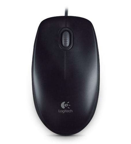 Logitech B100 Optical Usb Mouse f/ Bus rato Ambidestro USB Type-A