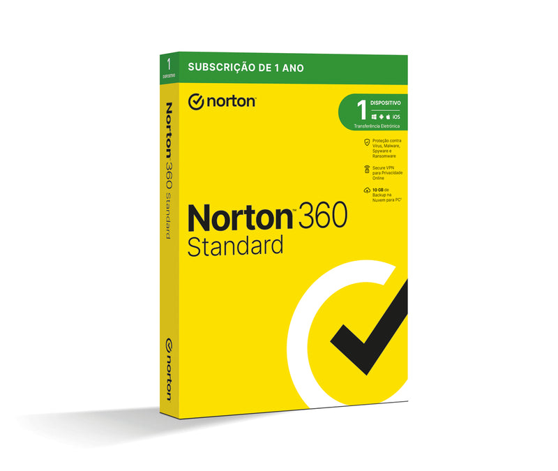 NORTON 360 STANDARD 10GB PO 1 USER 1 DEVICE 12MO GENERIC RSP MM G