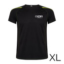 *MERCHANDISING* T-SHIRT DESPORTO PRETA TAMANHO-XL ROLY EDM