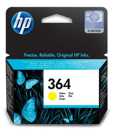 HP Tinteiro Original 364 Amarelo