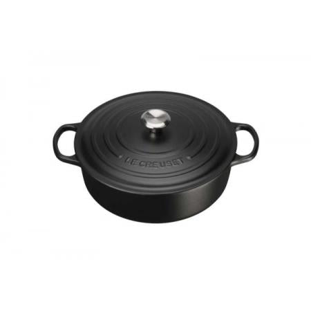 LE CREUSET - COCOTTE RED. EVOL. 27 NEGRO MATTE 21179240000430