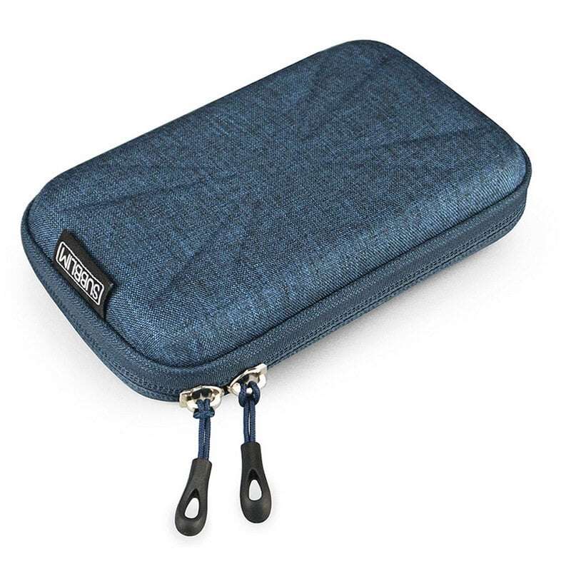 FUNDA PARA DISCO EXTERNO DE 2.5" SUBBLIM HDD BUSINESS AZUL OSCURO